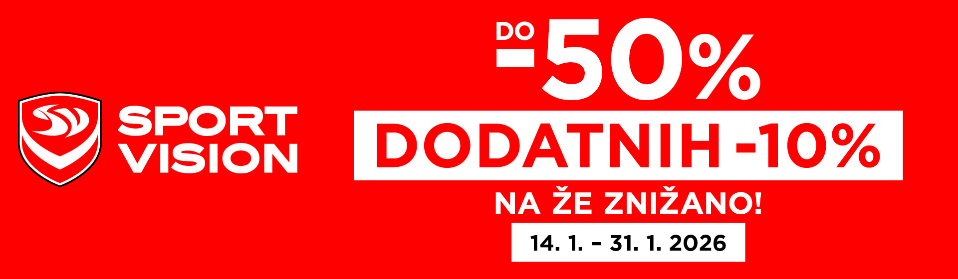 Sezonski popusti do -50% in dodatnih -10%