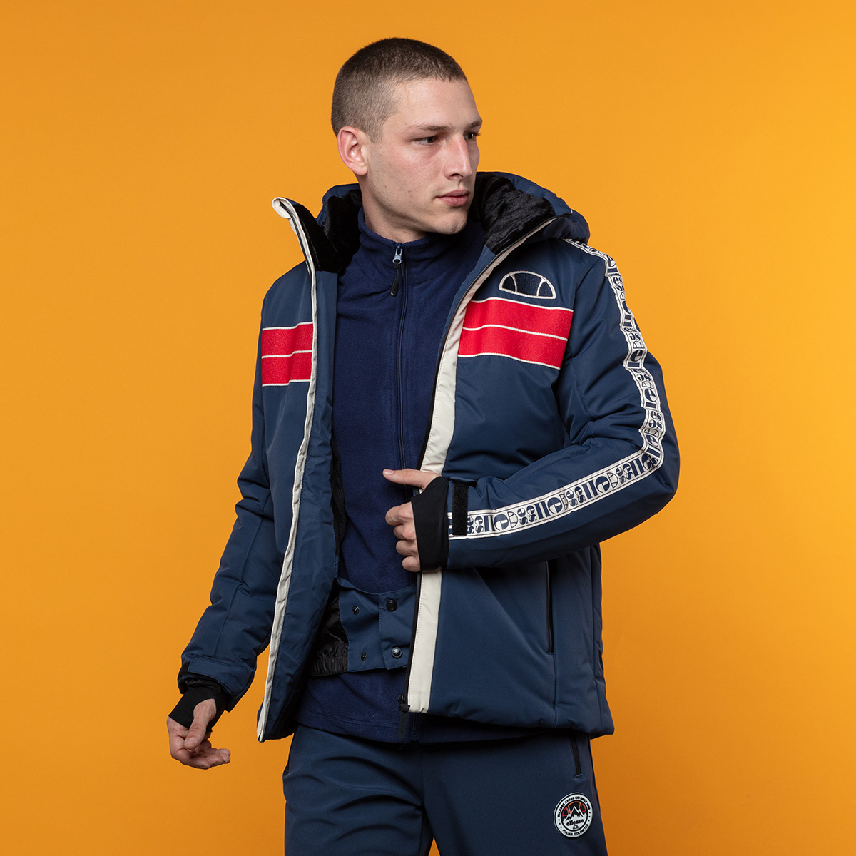Ellesse luca cheap mens ski jacket