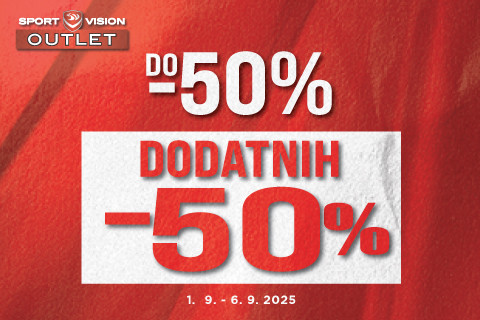 Dodatnih -50% popusta za že do -50% nižje cene