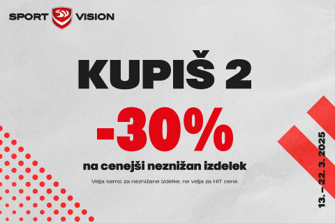 Kupi 2 in prejmi -30% POPUST na cenejši izdelek