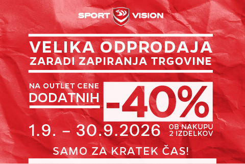 Velika odprodaja zaradi zapiranja trgovine