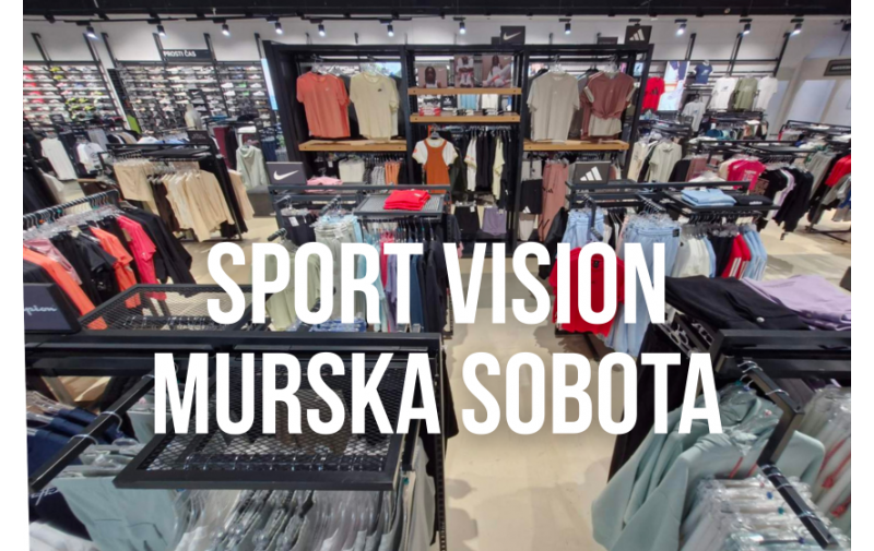 V Murski Soboti prenovljena trgovina Sport Vision