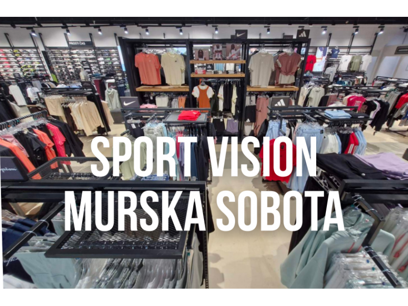 V Murski Soboti prenovljena trgovina Sport Vision
