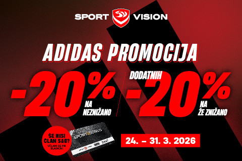 Tvoj adidas, zdaj ugodneje