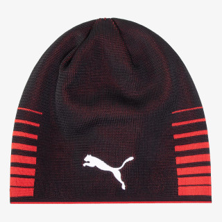 Puma LIGA REVERSIBLE BEANIE PUMA RED-PUMA BLA 