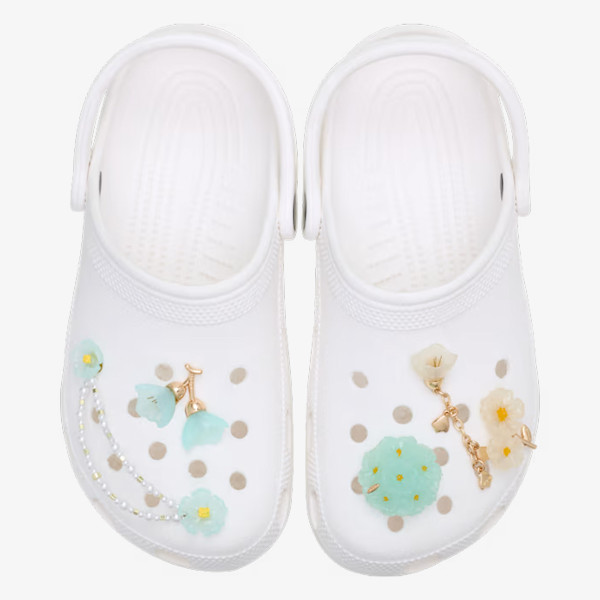 Crocs Blue Dainty Floral 5 Pack 