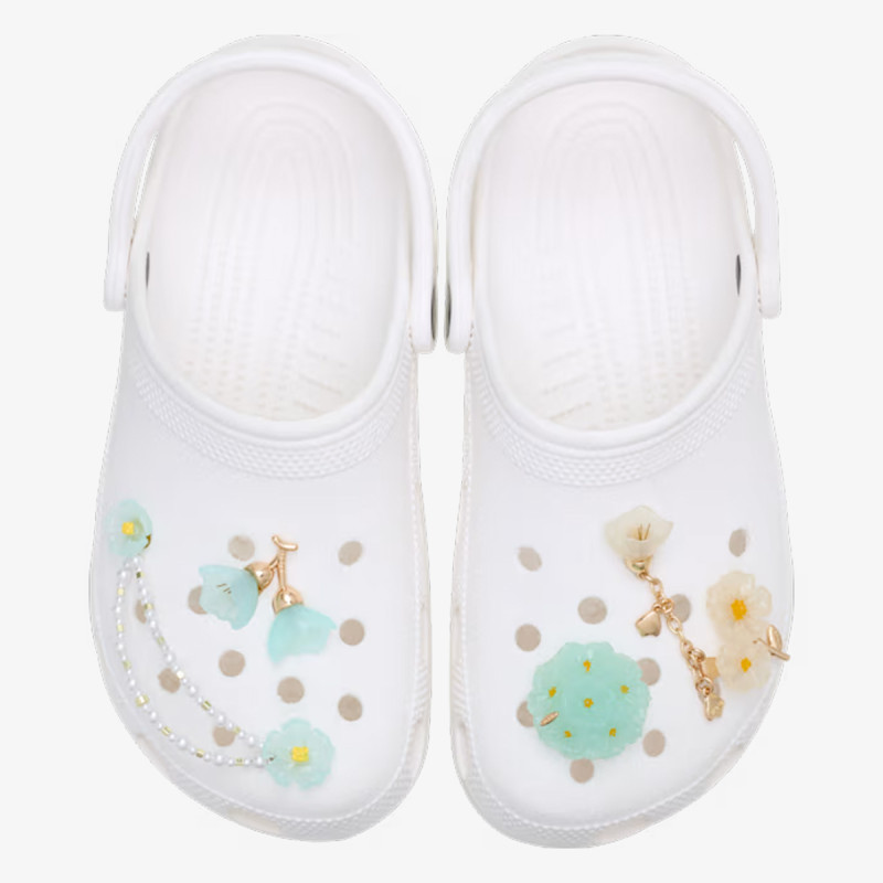 Crocs Blue Dainty Floral 5 Pack 