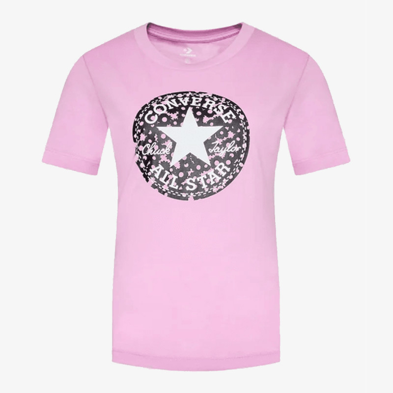 Converse FLORAL LOGO TEE 