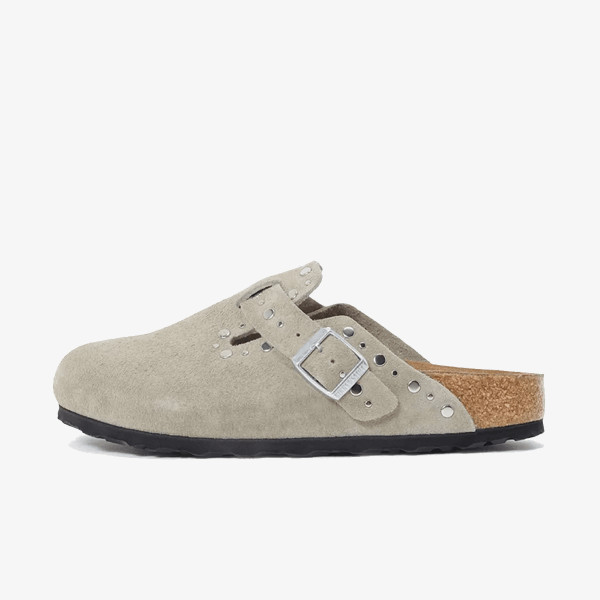 BIRKENSTOCK Boston Rivet LEVE Taupe 