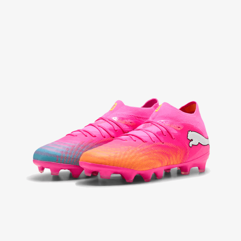 Puma FUTURE 9 PRO FG/AG Jr Poison Pink-Sun St 