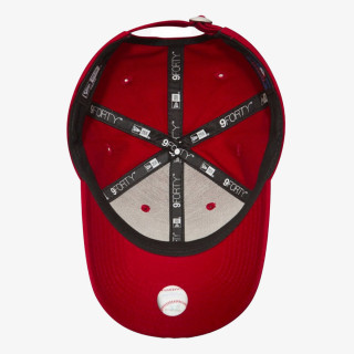 NEW ERA K940 LEAGUE BASIC NY SCARLET/WHITE 