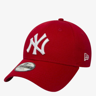 NEW ERA K940 LEAGUE BASIC NY SCARLET/WHITE 