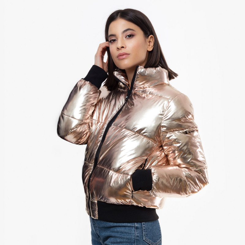 Gold champion bomber jacket new arrivals