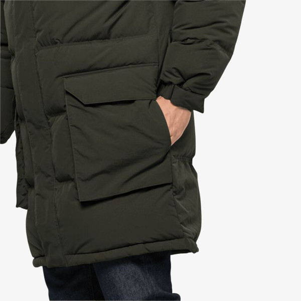 JACK WOLFSKIN ALEX LONG DOWN JKT M 