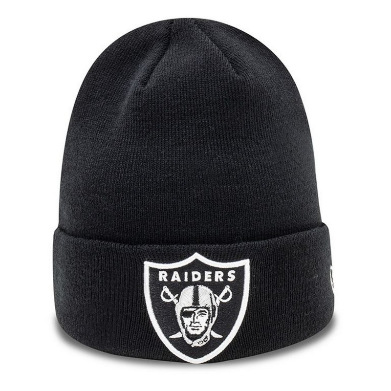 New Era KAPA NFL ESSENTIAL CUFF KNIT OAKRAI BLK 