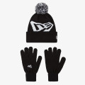 New Era SET OTR. KIDS GLOVE KNIT KIT BLK ŠT:MIX 
