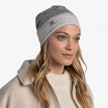 BUFF BUFF® MERINO MOVE BEANIE LIGHT GREY 