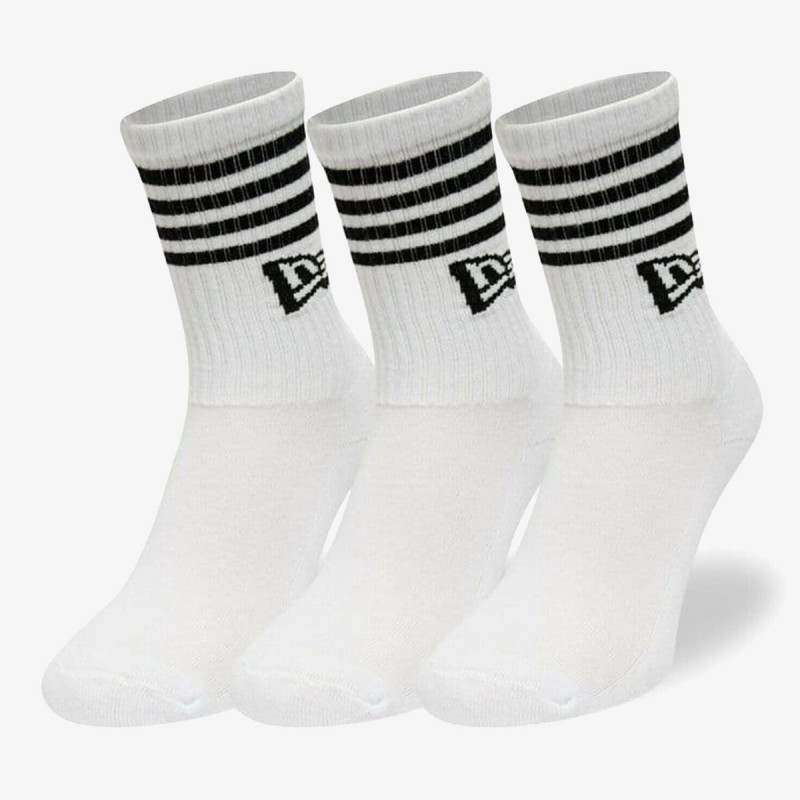 New Era NOGAVICE STRIPE CREW ONE WHI 