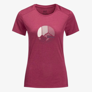 JACK WOLFSKIN CROSSTRAIL GRAPHIC T W 