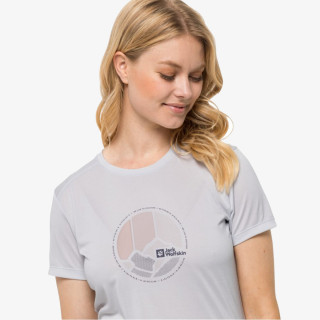 Jack Wolfskin CROSSTRAIL GRAPHIC T W 