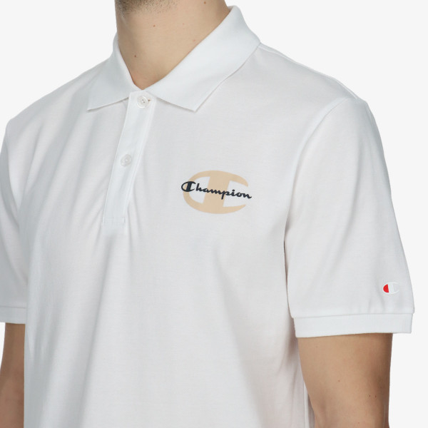 CHAMPION CLASSIC LABEL POLO T-SHIRT 