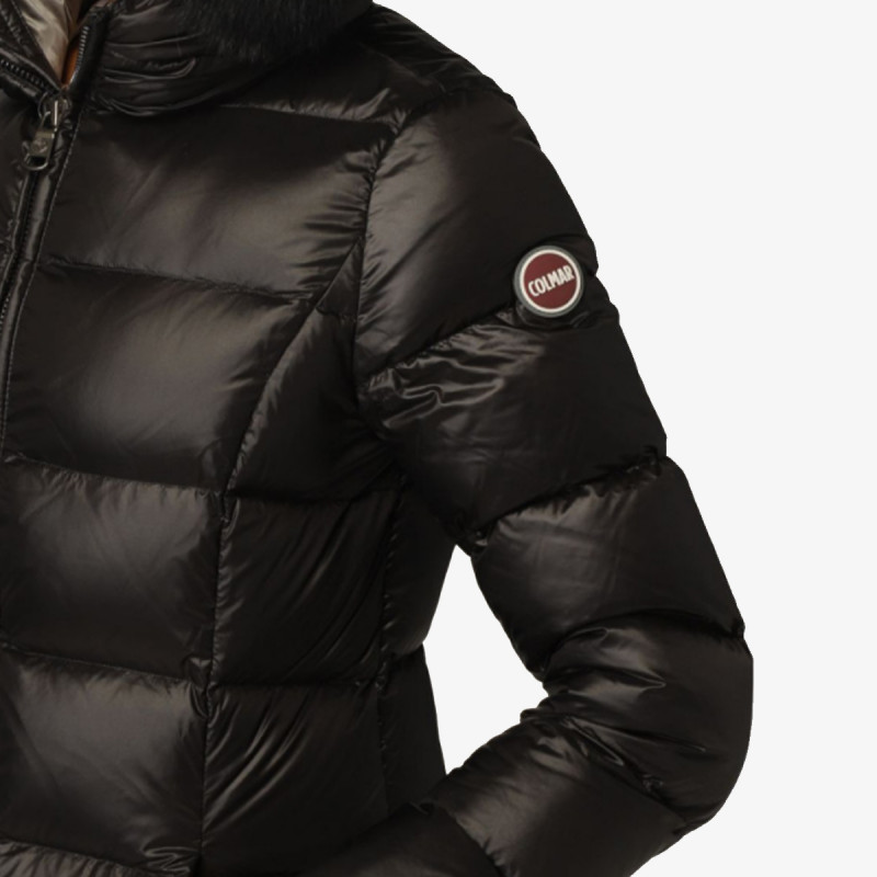 Colmar Long semi-quilted down jacket 