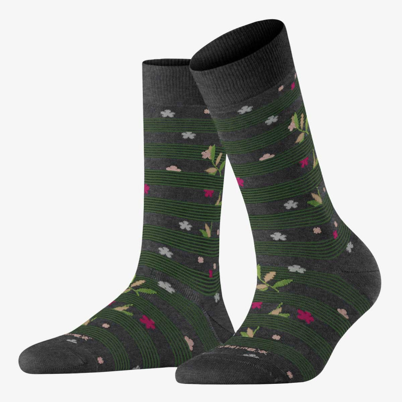 Burlington 27034-3081 FlowerStripeSOanthra36-41 
