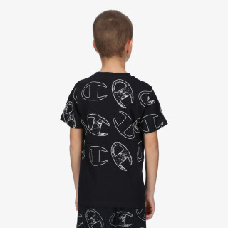 CHAMPION BOYS ALL OVER T-SHIRT 