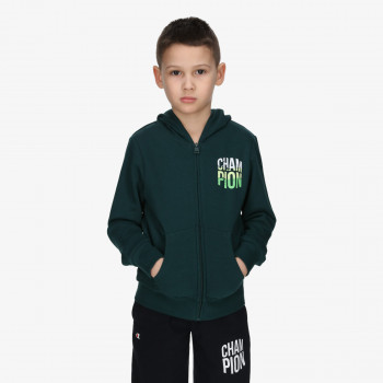 Champion Hooded Full Zip Sweatshirt 