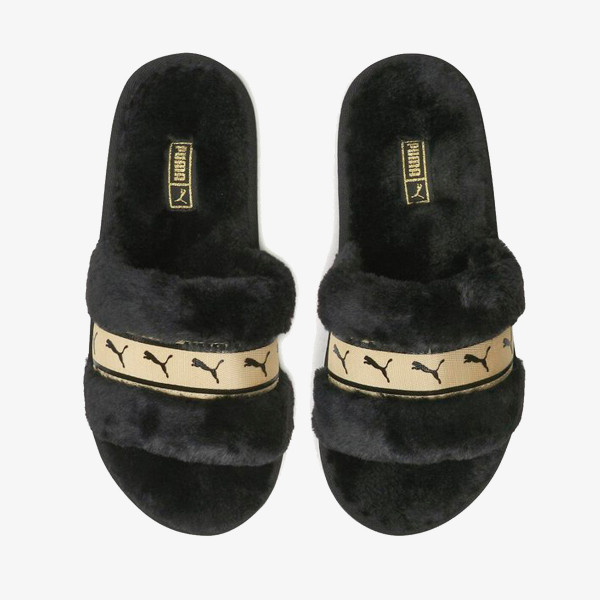 Puma PUMA FLUFF REMIX METALLIC PUMA BLACK-PUM 