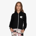 CHAMPION GIRLS ROCH INSPIRED FULL ZIP HOODY 