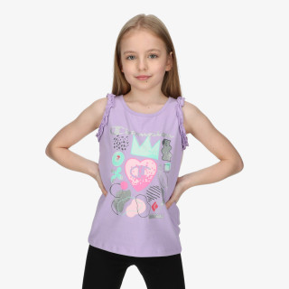 CHAMPION GIRLS FLOWER SLEEVELESS T-SHIRT 