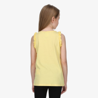 CHAMPION GIRLS FLOWER SLEEVELESS T 