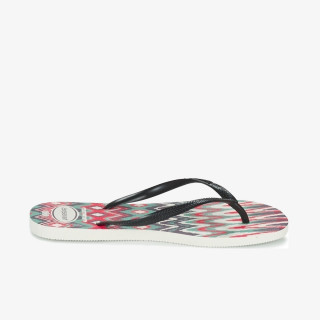 Havaianas SLIM TRIBAL WHITE BLACK P 