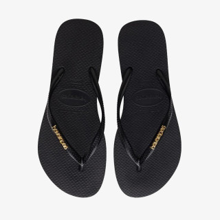 Havaianas SLIM LOGO METALLIC BLACK 