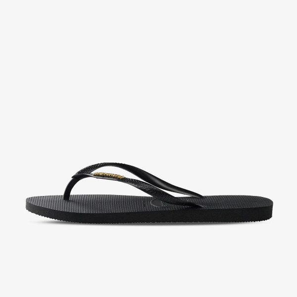 Havaianas SLIM LOGO METALLIC BLACK 