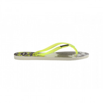 HAVAIANAS SLIM PAISAGE WHITE/YELLOW 