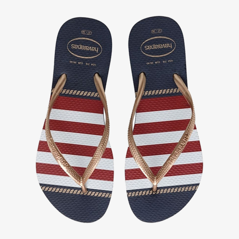 Havaianas SLIM NAUTICAL NAVY BLUE 