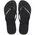 Havaianas SLIM BRASIL LOGO BLACK 