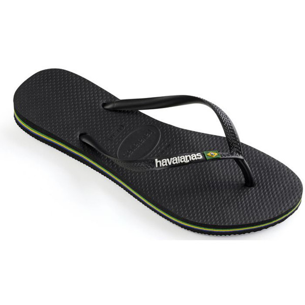 Havaianas SLIM BRASIL LOGO BLACK 