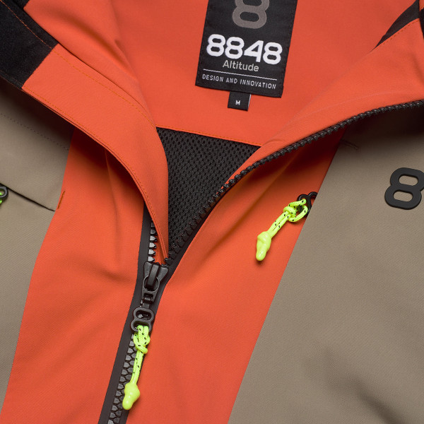 8848 Altitude 4238-ORANGE RUST M JAYS JACKET 