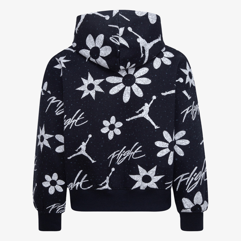 JDG FLORAL FLIGHT AOP PO HOODI 