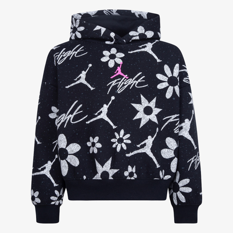 JDG FLORAL FLIGHT AOP PO HOODI 