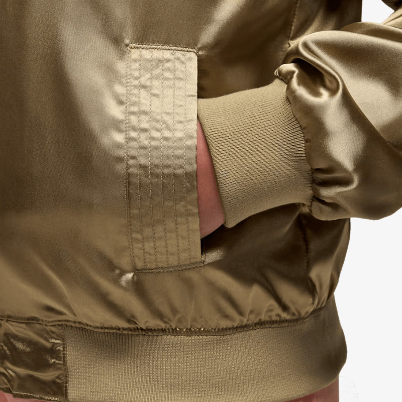 JORDAN JDG COLOR BLOCKED SATIN BOMBER 