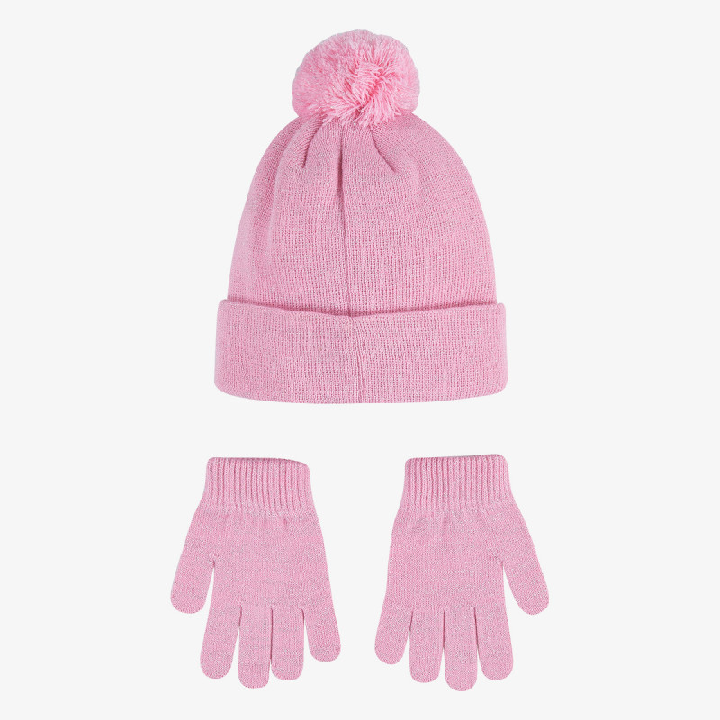 Nike NAN FUTURA LUREX BEANIE & GLVE 