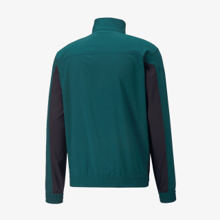 Puma PUMA FIT WOVEN 1/2 ZIP VARSITY GREEN 
