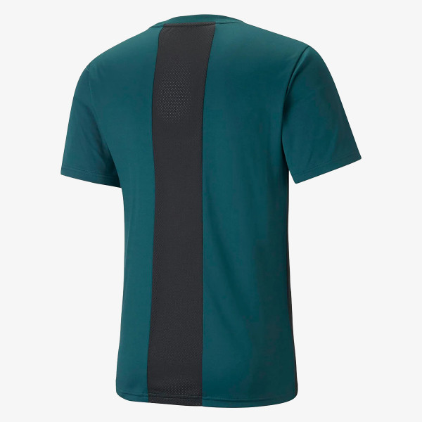 Puma TRAIN ALL DAY TEE VARSITY GREEN-PUMA BLA 