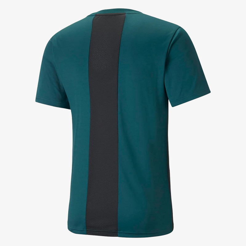 Puma TRAIN ALL DAY TEE VARSITY GREEN-PUMA BLA 