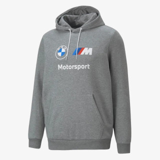 Puma BMW MMS ESS FLEECE HOODIE MEDIUM GRAY HE 