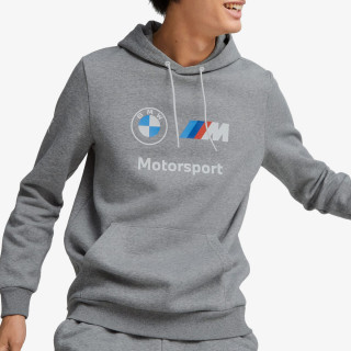 Puma BMW MMS ESS FLEECE HOODIE MEDIUM GRAY HE 